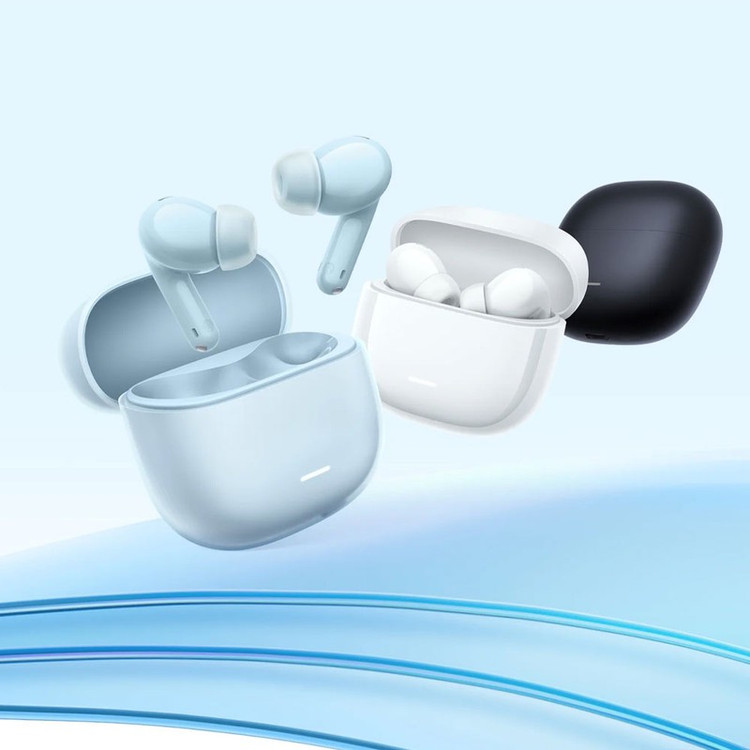 هدفون بلوتوثی شیائومی مدل Redmi Buds 6 Lite با نویز کنسلینگ فعال (ANC)، نویز کنسلینگ میکروفون (ENC)، درگاه شارژ USB T...