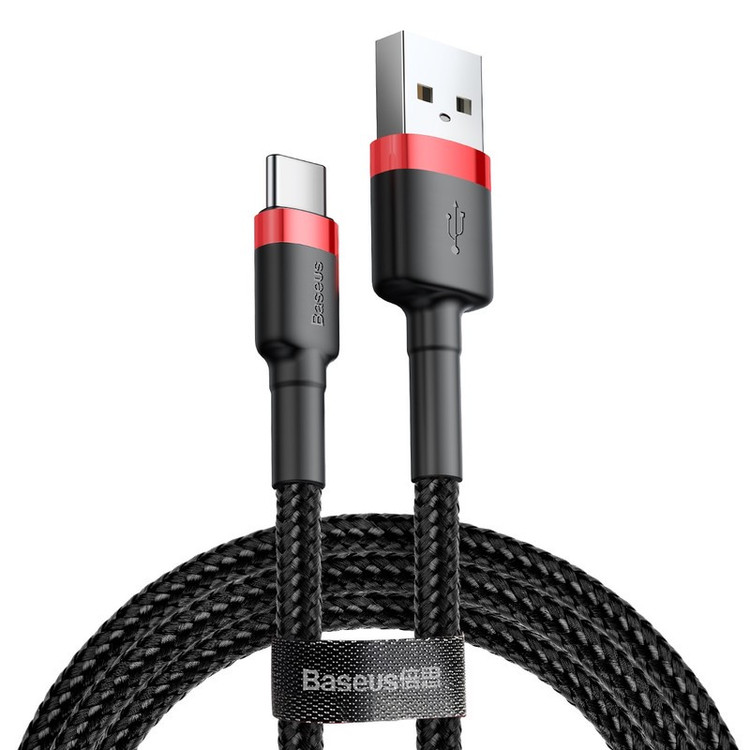 کابل تبدیل USB به USB-C باسئوس مدل CATKLF-U91 Cafule طول 3 متر