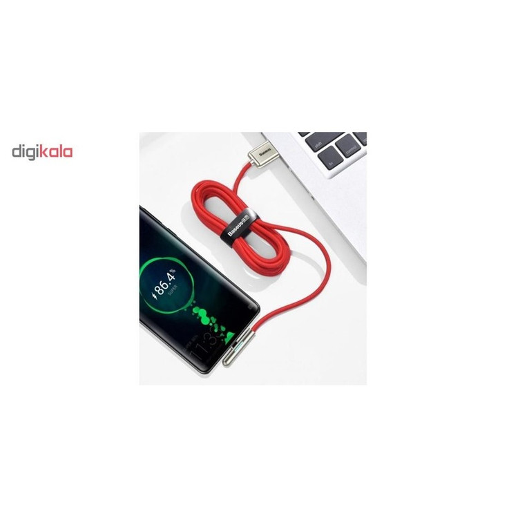 کابل تبدیل USB به USB-C باسئوس مدل CAT7C-B طول 1 متر