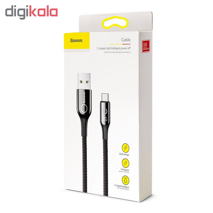 کابل تبدیل USB به USB-C باسئوس مدل CATCD-01 طول 1 متر