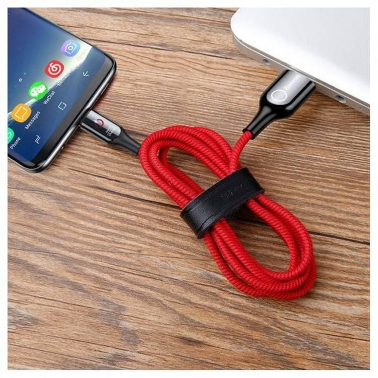 کابل تبدیل USB به USB-C باسئوس مدل CATCD C-shaped طول 1 متر