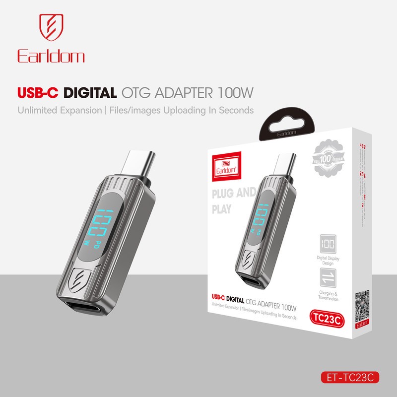 مبدل USB-C ارلدام مدل TC23C PD 100W