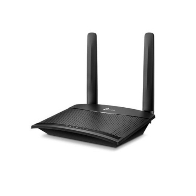 مودم روتر 4G خانگی تی پی لینک مدل TL-MR100 با پشتیبانی شبکه 4G و رابط RJ-45 LAN، منبع تغذیه برق
