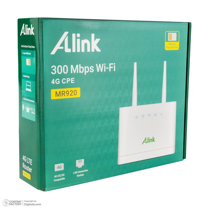 مودم 3G 4G ای لینک مدل MR920