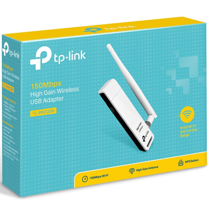 کارت شبکه USB و بی سیم تی پی-لینک مدل TL-WN722N