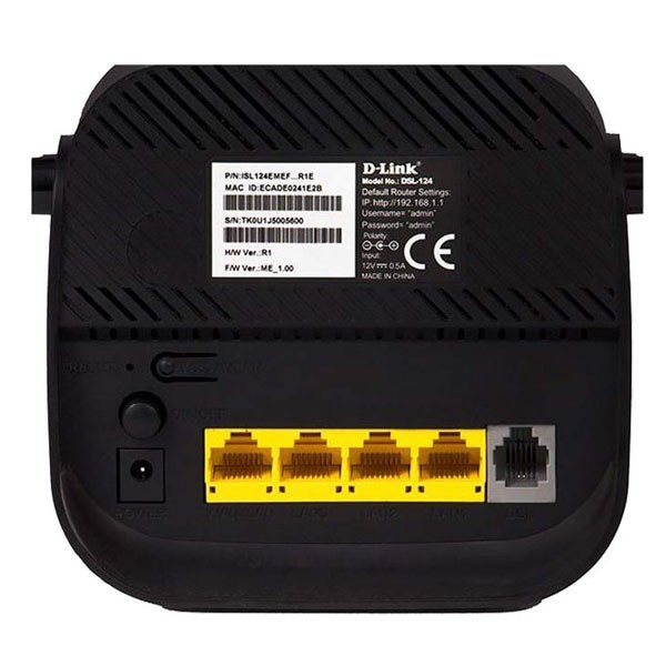 مودم روتر ADSL2 دی-لینک مدل DSL-124