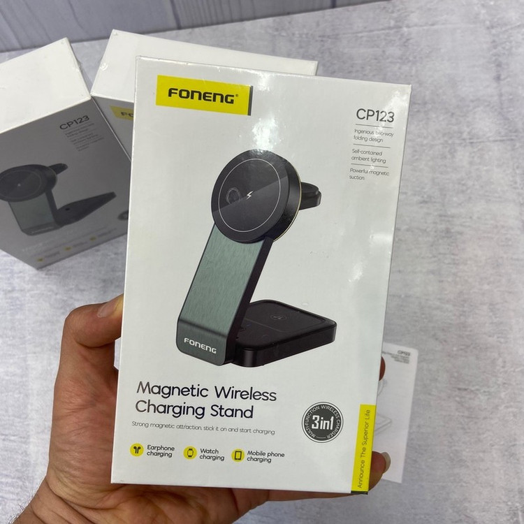 شارژر بی سیم 15 وات فوننگ مدل CP123