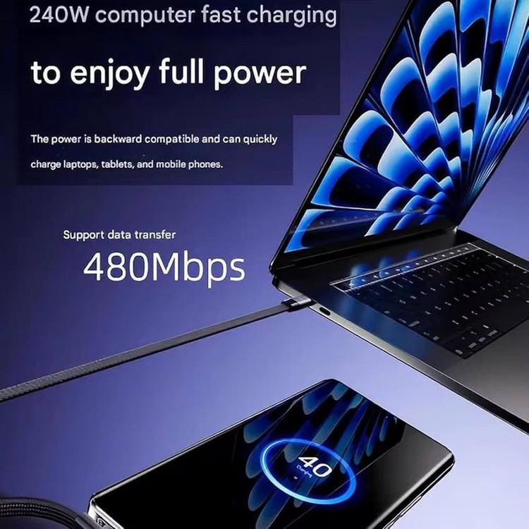 کابل USB-C مدل A819 طول 1.5 متر