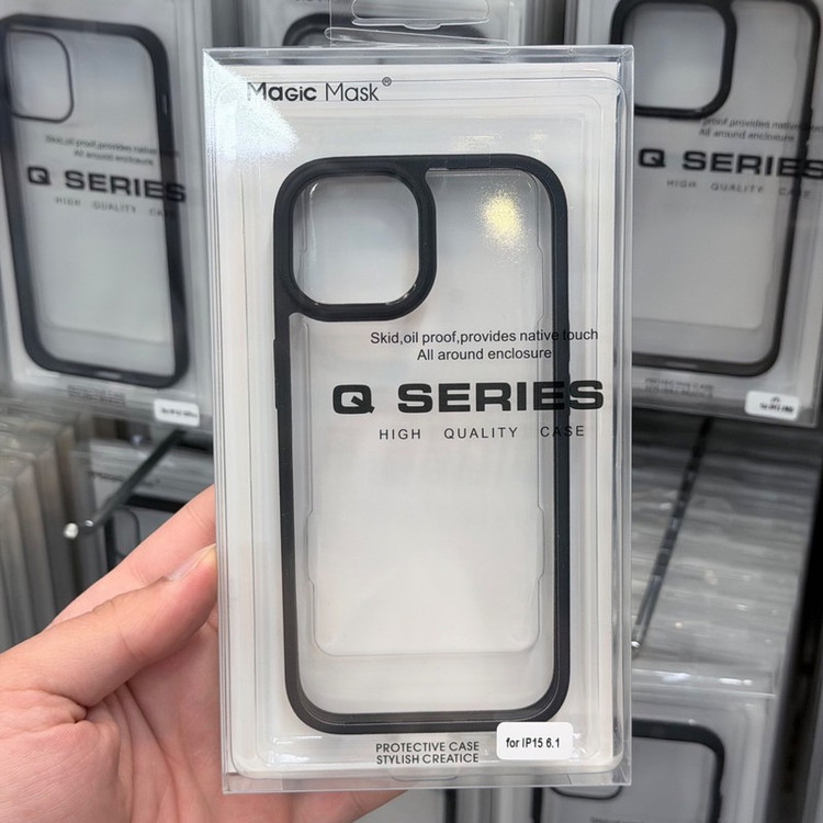 کاور مجیک ماسک مدل کلییر مناسب برای گوشی موبایل اپل iphone 14