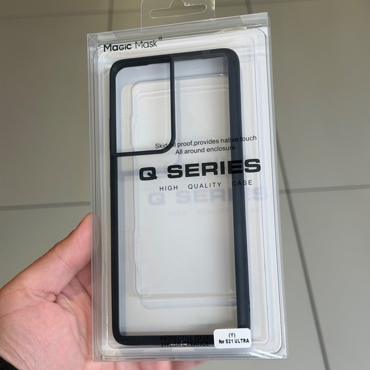 کاور مجیک ماسک مدل کلییر مناسب برای گوشی موبایل اپل iphone 13