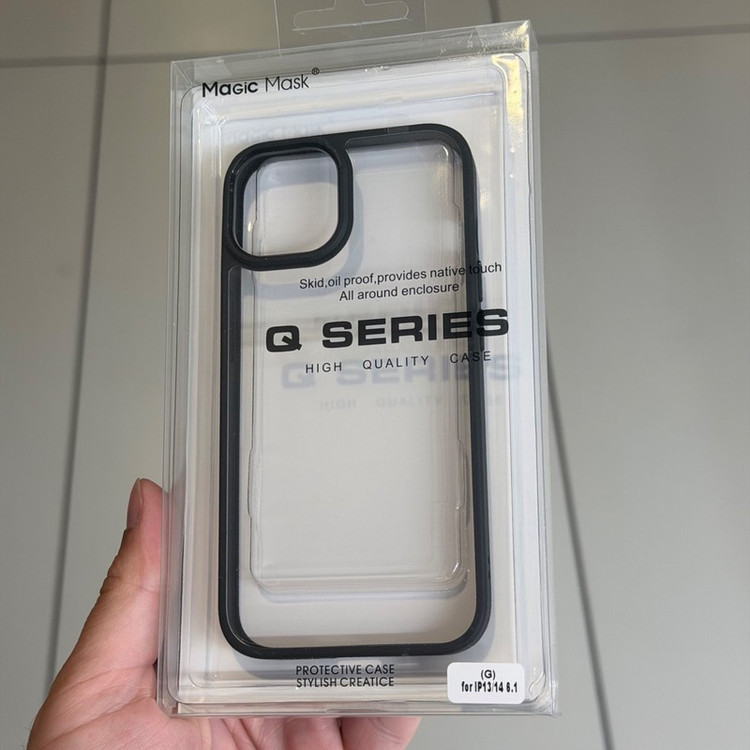 کاور مجیک ماسک مدل کلییر مناسب برای گوشی موبایل اپل iphone 16E