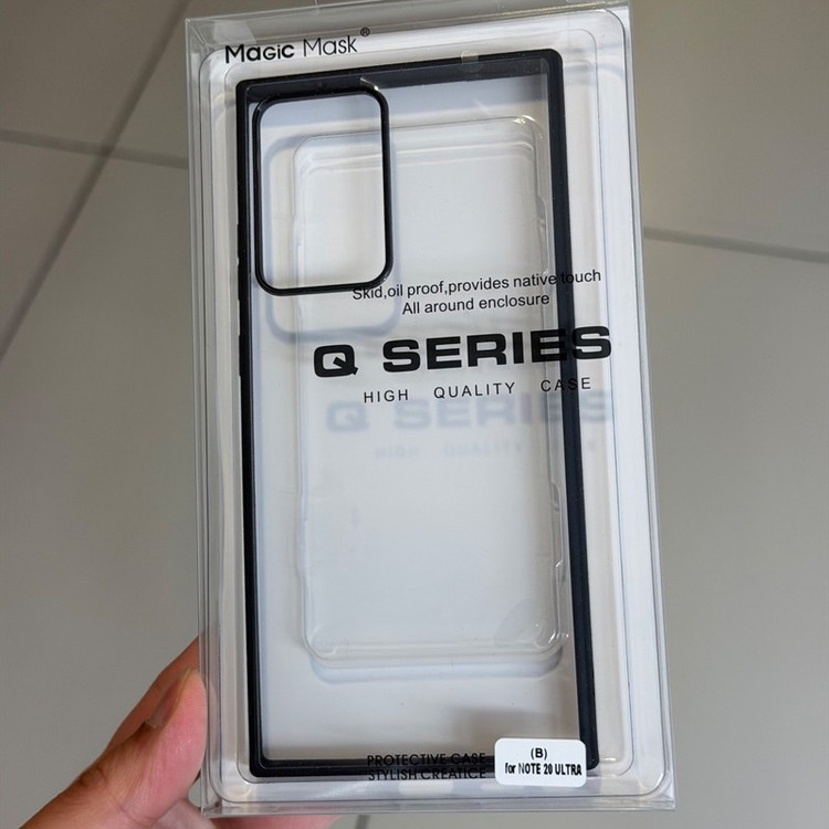 کاور مجیک ماسک مدل کلییر مناسب برای گوشی موبایل سامسونگ Galaxy S24 ULTRA