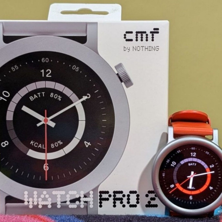 ساعت هوشمند 45 میلی متری ناتینگ مدل CMF Watch Pro 2 با بند سیلیکونی