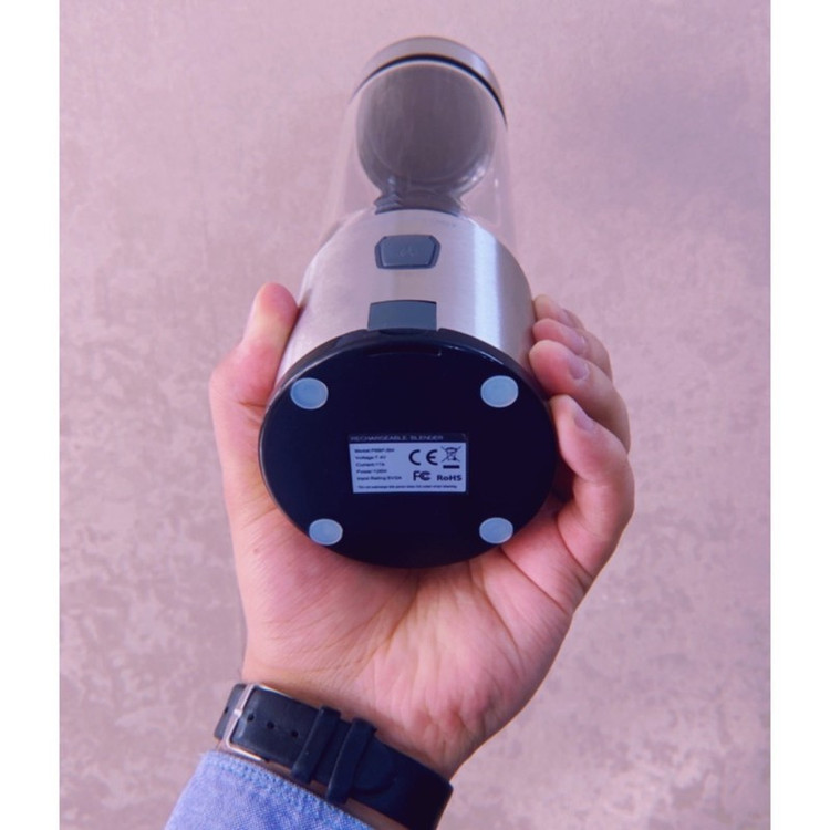 شیکر شارژی پاورولوجی مدل 126W Portable گنجایش 450 میلی لیتر