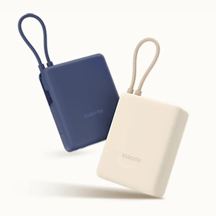 پاوربانک 33 وات شیائومی مدل PB1033MI ظرفیت 10000 میلی آمپرساعت به همراه کابل USB-C