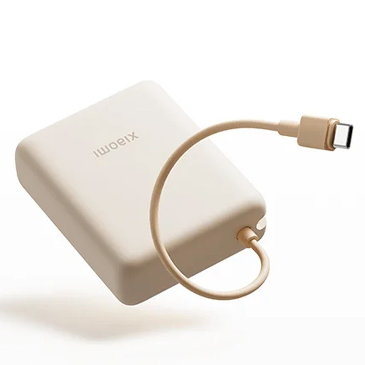 پاوربانک 33 وات شیائومی مدل PB1033MI ظرفیت 10000 میلی آمپرساعت به همراه کابل USB-C