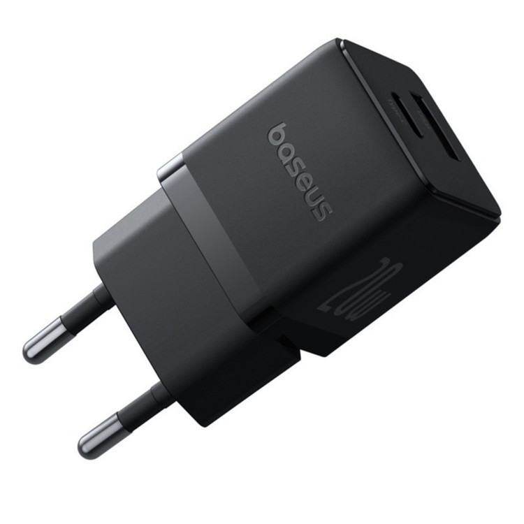شارژر دیواری 20 وات بیسوس مدل 20W Palm به همراه کابل USB-C