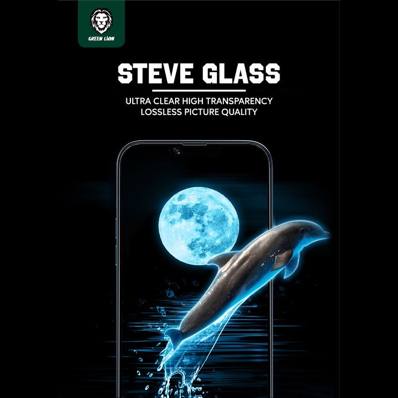 محافظ صفحه نمایش گرین لاین مدل Steve مناسب برای گوشی موبایل اپل iPhone 13 13 Pro