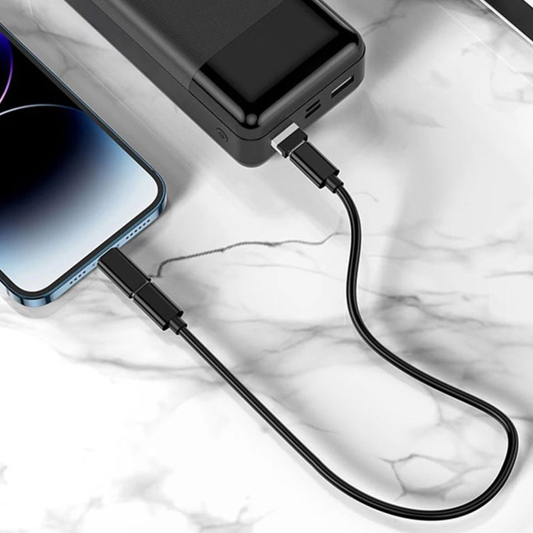 کابل تبدیل USB-C USB به لایتنینگ USB-C MicroUSB بیوا مدل C-18 طول 0.28 متر