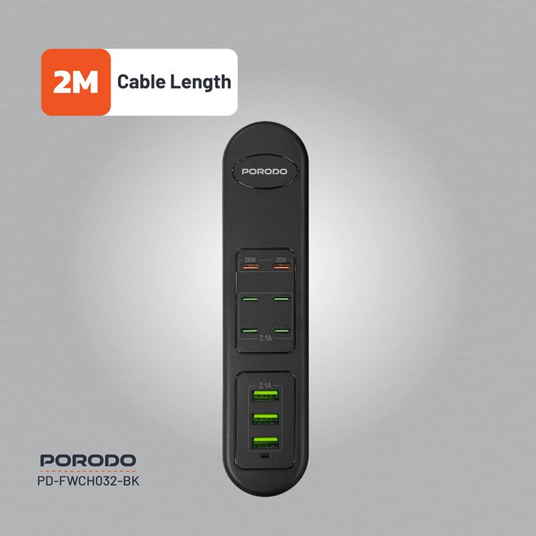چندراهی برق پرودو مدل USB HUB