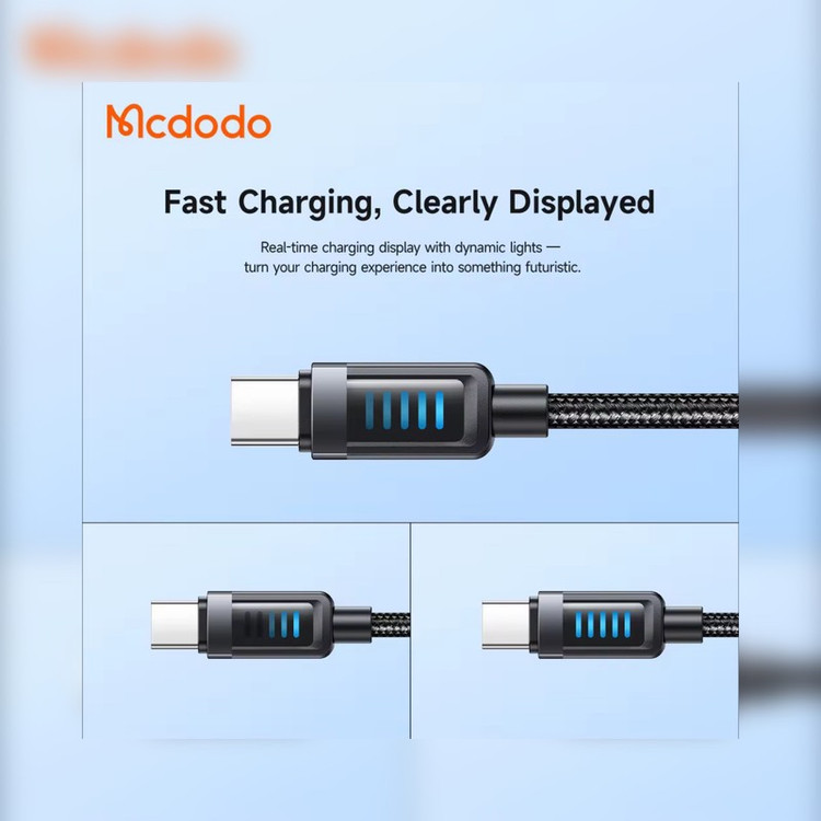 کابل usb-c مک دودو مدل ca-0350 240W طول1.2 متر