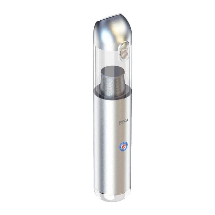 جارو شارژی خودرو بیوا مدل BVC-02s با توان مکش 120 AirWatt، باتری 2200mAh، ظرفیت مخزن 200ml، چراغ قوه و چراغ چشمک زن ه...