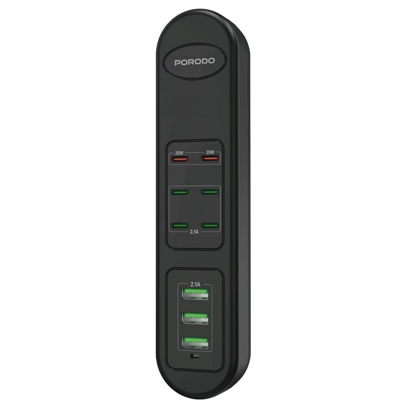 شارژر رومیزی 50وات پرودو مدل 50W Multi-Port USB Charging HUB