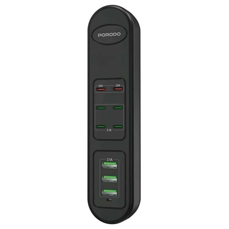 شارژر رومیزی 50وات پرودو مدل 50W Multi-Port USB Charging HUB