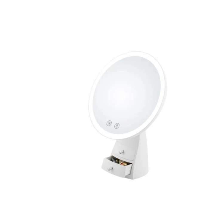 آینه آرایشی رینگ لایت دار پرودو مدل LFST160