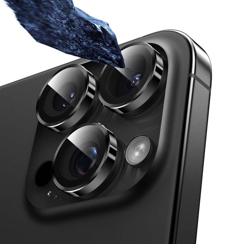 محافظ لنز دوربین گرین لاین مدل Classic Camera Lens مناسب برای گوشی موبایل اپل iPhone 16 Pro Max Apple iPhone 16 Pro