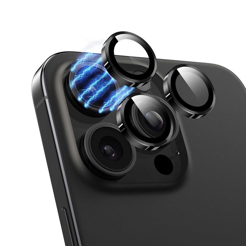 محافظ لنز دوربین گرین لاین مدل Classic Camera Lens مناسب برای گوشی موبایل اپل iPhone 16 Pro Max Apple iPhone 16 Pro