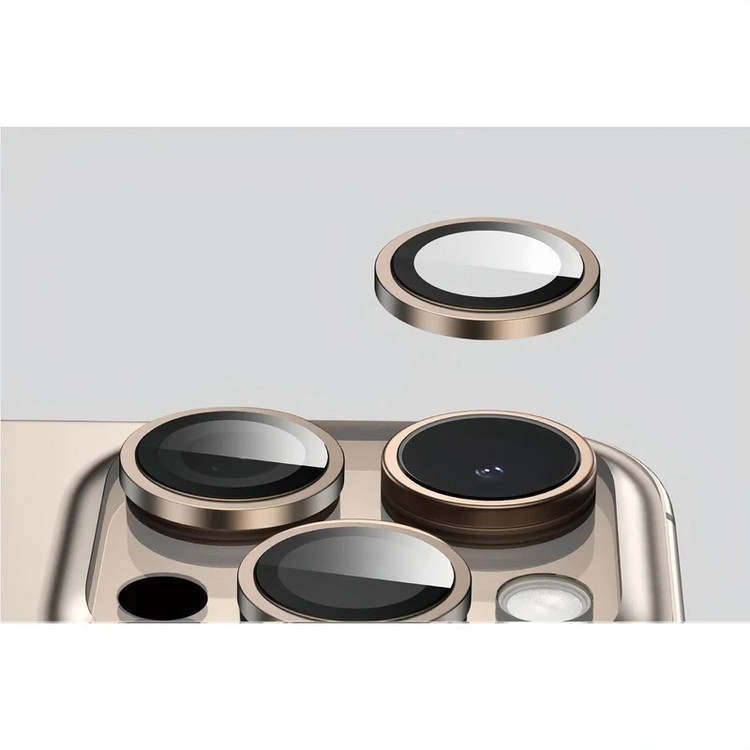 محافظ لنز دوربین گرین لاین مدل GNCMHDP16PM مناسب برای گوشی موبایل اپل iPhone 16 PRO 16 PRO MAX