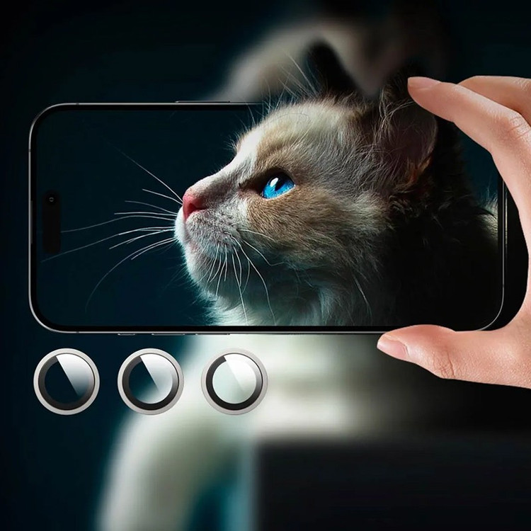 محافظ لنز دوربین گرین لاین مدل GNCMHDP16PM مناسب برای گوشی موبایل اپل iPhone 16 PRO 16 PRO MAX