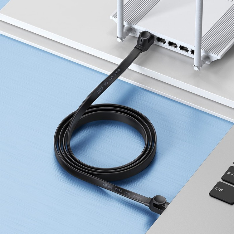کابل شبکه CAT6 باسئوس مدل WKJS0000