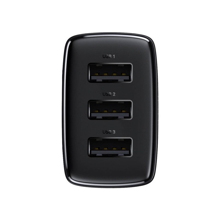 شارژر دیواری باسئوس مدل Compact Charger 3port