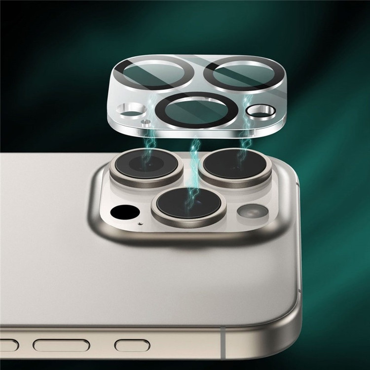 محافظ لنز دوربین گرین لاین مدل GNTRPCL16PMTP مناسب برای گوشی موبایل اپل IPhone 16 Pro 16 Pro Max