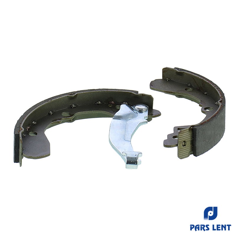 لنت ترمز عقب خودرو لنت پارس مدل 1-71059 دو جفت مناسب برای سایپا پراید 151 (وانت)، تیبا، تیبا 2، ساینا، کوییک، کیا ریو