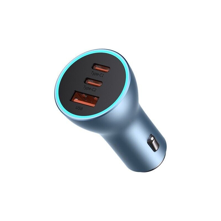 شارژر فندکی 65 وات بیسوس مدل CCJDZ65-UC