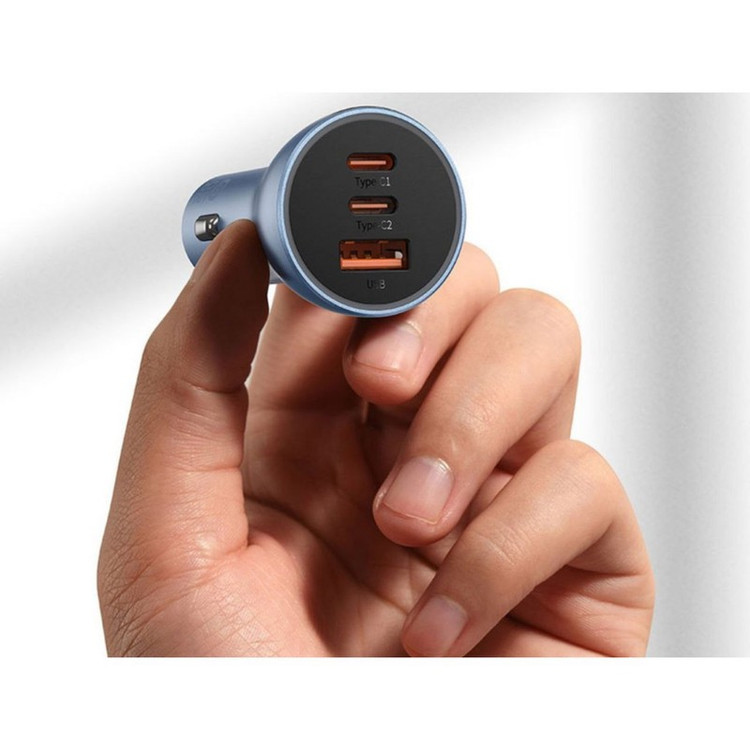 شارژر فندکی 65 وات بیسوس مدل CCJDZ65-UC