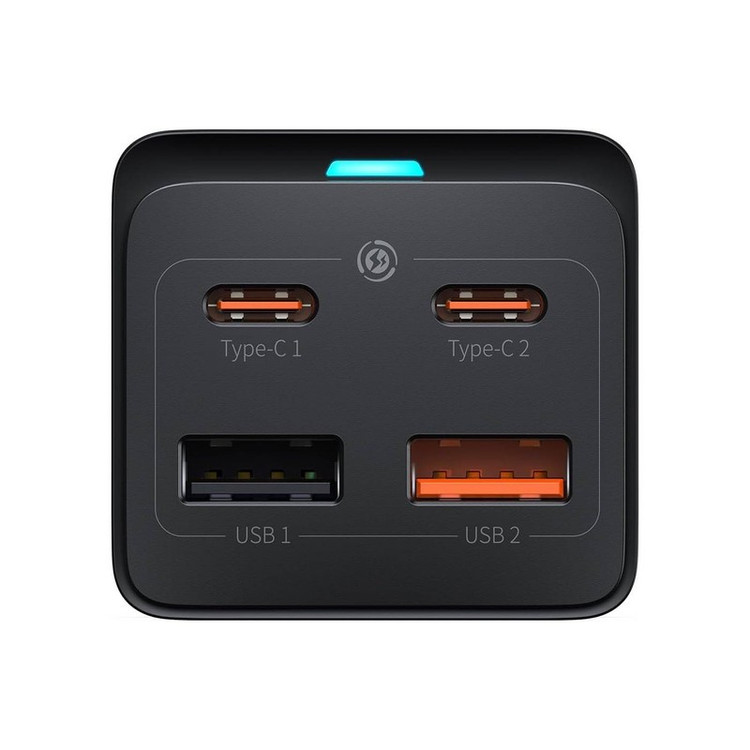 شارژر رومیزی 65 وات بیسوس مدل Power Combo Digital Powerstrip