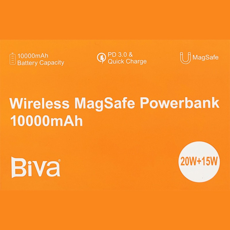 پاوربانک بیوا مدل BP-016 ظرفیت 10000 میلی آمپر ساعت