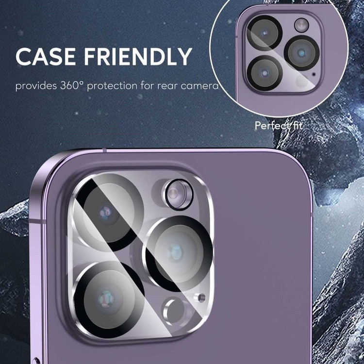 محافظ لنز دوربین گرین لاین مدل Transparent Lens Protector مناسب برای گوشی موبایل اپل IPhone 15 Pro 15 Pro Max