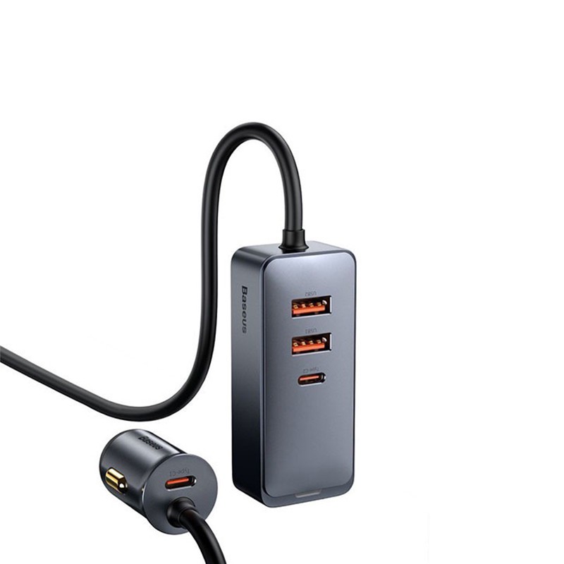 شارژر فندکی 120 وات بیسوس مدل CCBX-120C2X