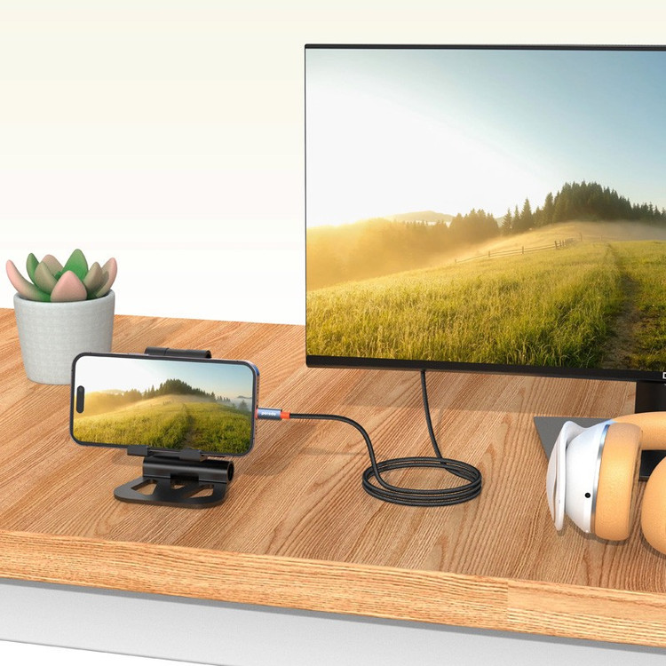 کابل تبدیل لایتنینگ به HDMI پرودو مدل CBL0017 طول 2 متر