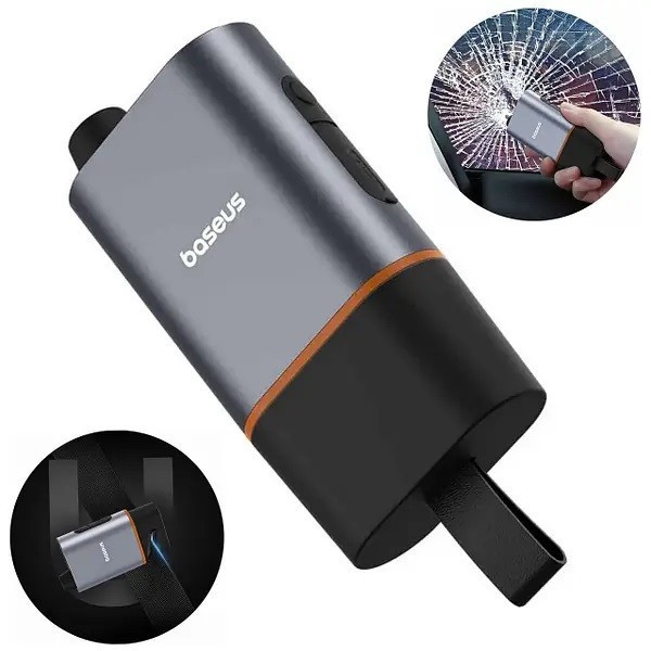 چکش اضطراری بیسوس مدل Sharp Tool 3IN1