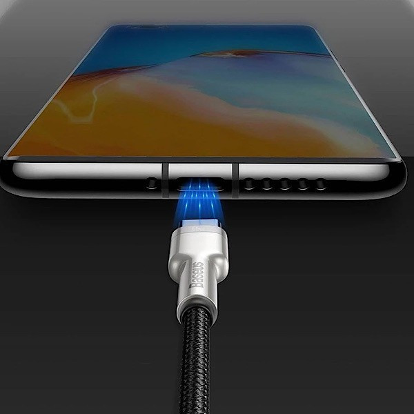 کابل تبدیل USB به USB-C بیسوس مدل CAKF000201 66W طول 2 متر