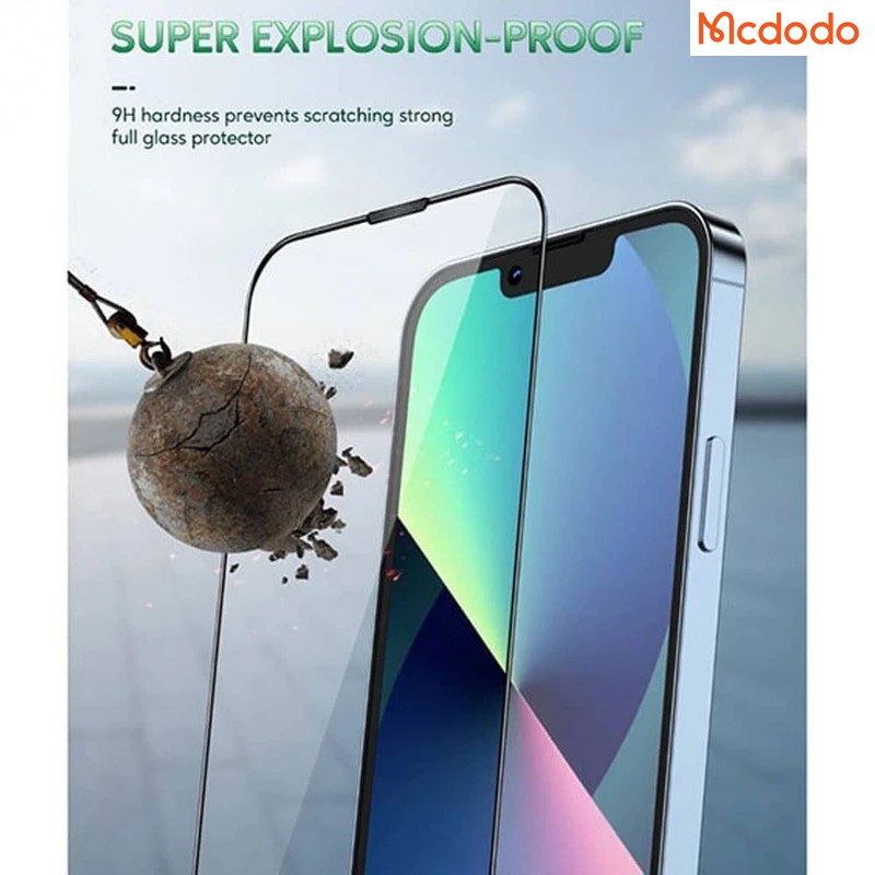 محافظ صفحه نمایش مک دودو مدل PF-4303 مناسب برای گوشی موبایل اپل iPhone 13 Pro Max 14 Plus بسته دو عددی