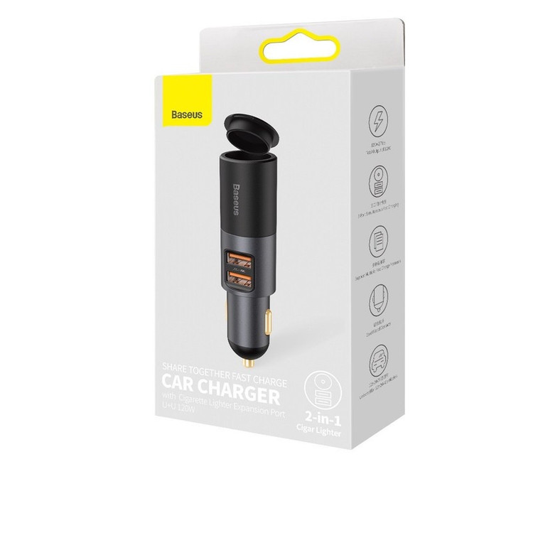 شارژر فندکی باسئوس مدل CCBT-DOG