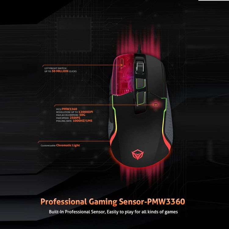 ماوس گیمینگ میشن مدل G3360