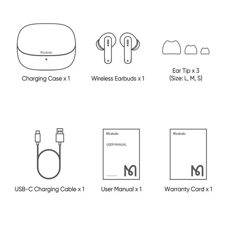 هدفون بلوتوثی مک دودو مدل Immersive Sound